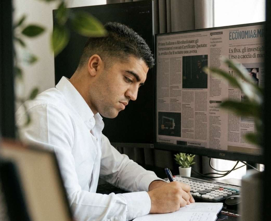 Alessandro Cianflone, fondatore di Trading Consulteam