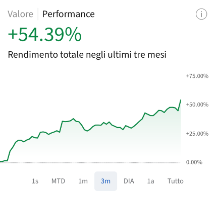 Performance 3 mesi